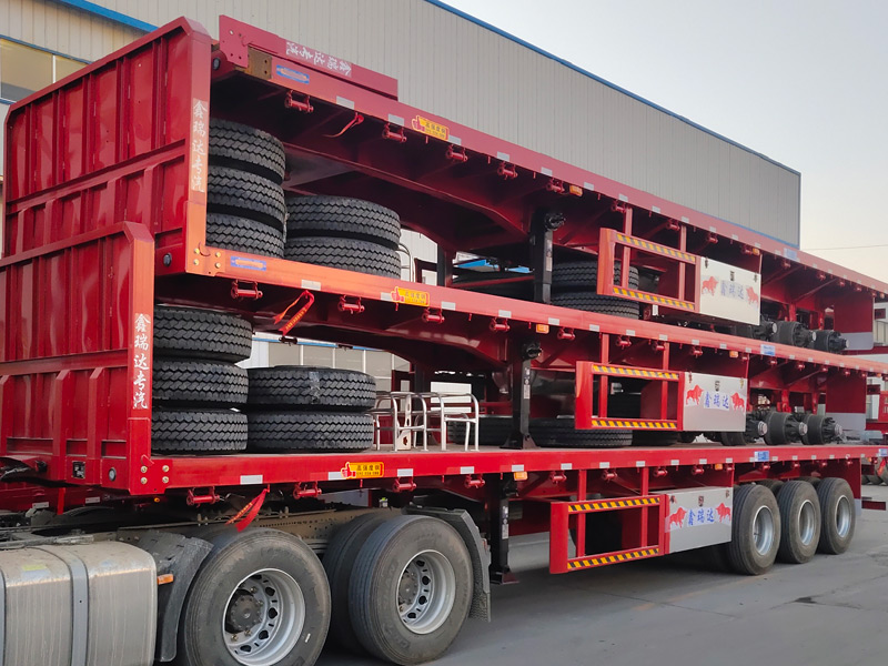 Flatbed Transport Semi-Trailers