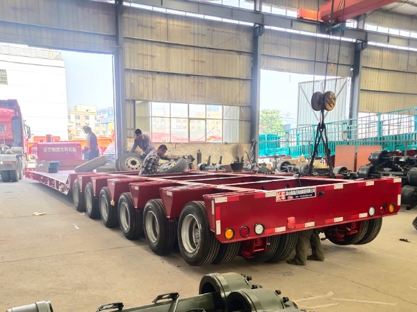 Special Low Bed Transport Semi-Trailers