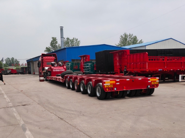 Special Low Bed Transport Semi-Trailers