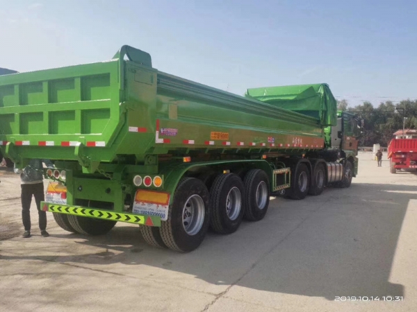 Rear Dump Self-Unloading Semi-Trailers