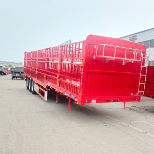 Warehouse Fence Semi-Trailers