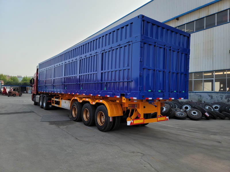 Skeleton Type Side Tipper Semi-Trailers