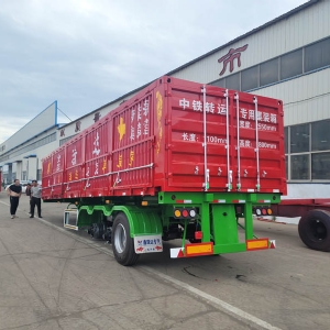 Skeleton Type Side Tipper Semi-Trailers