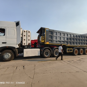 Export U-Type Rear Dump Semi-Trailers