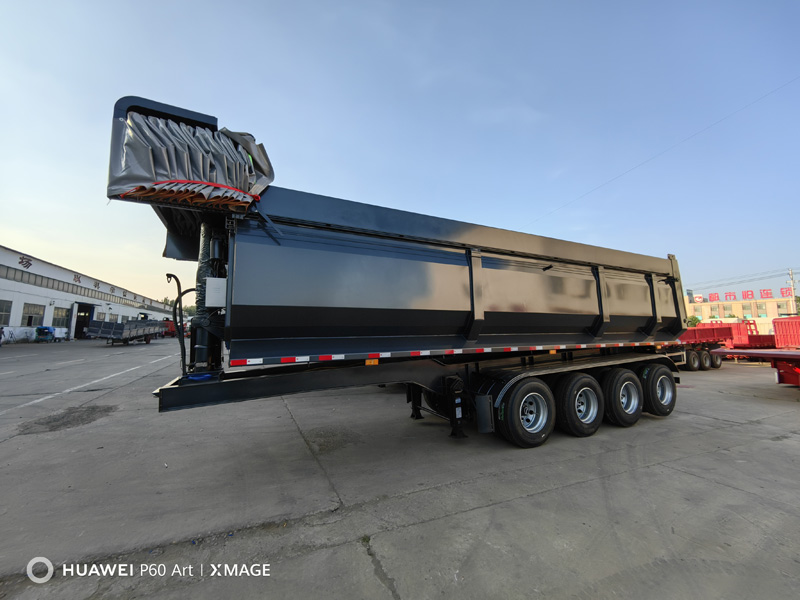 Export U-Type Rear Dump Semi-Trailers