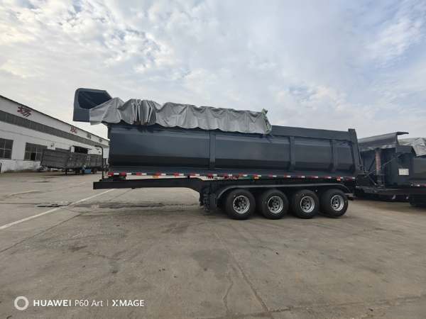 Export U-Type Rear Dump Semi-Trailers