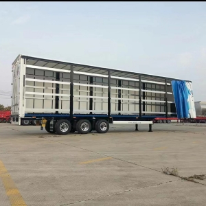 Curtain Side Container Semi-Trailers