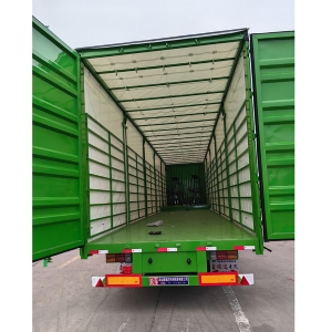 Curtain Side Container Semi-Trailers