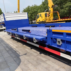 Export Special Oversized Multi-Axle Heavy-Duty Low Bed Semi-Trailers