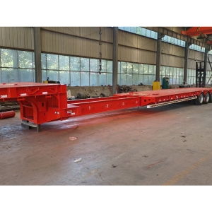 Export Special Oversized Multi-Axle Heavy-Duty Low Bed Semi-Trailers