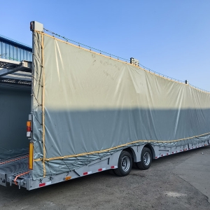 Central Asian Five Countries European-Style Car Carrier Cage Trailers