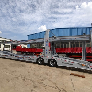 Central Asian Five Countries European-Style Car Carrier Cage Trailers